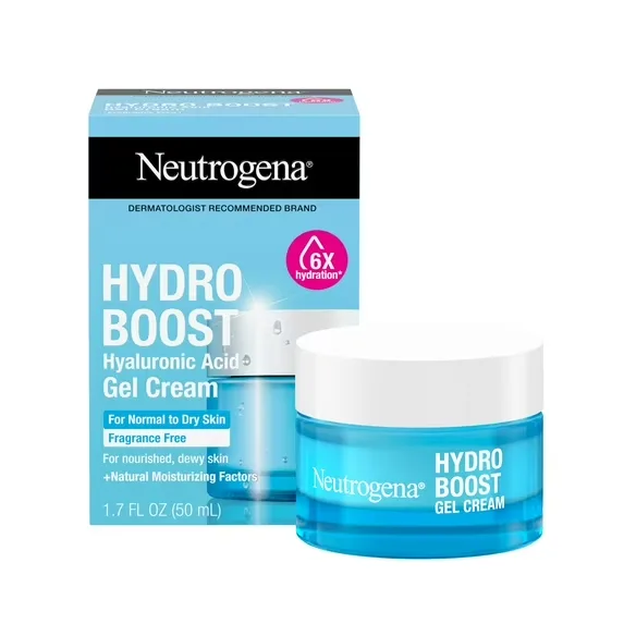 Neutrogena Hydro Boost Gel Cream — hidratação refrescante para pele normal a seca