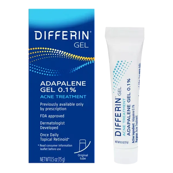 Differin Adapalene 0.1% Acne Treatment Gel