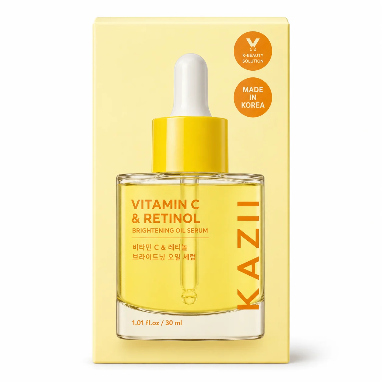 Kazu Beauty Vitamin C & Retinol Illuminating Serum